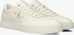 Beige Calvin Klein Lage Sneakers Classic Cupsole