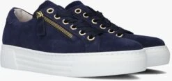Blauwe Gabor Lage Sneakers 465