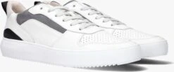 Witte Blackstone Lage Sneakers Mykel