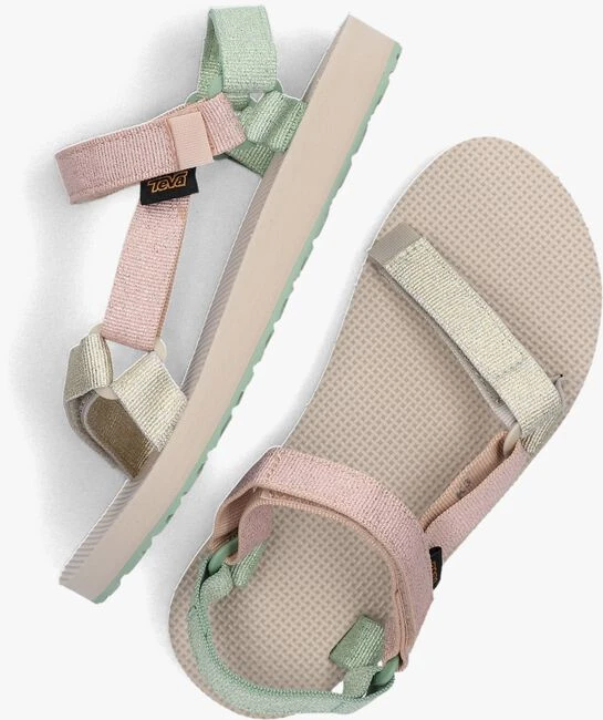 Gouden Teva Sandalen Original Universal - Afbeelding 2