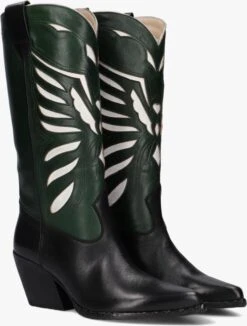 Zwarte Elena Iachi Cowboylaarzen E3492